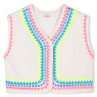 Giacca senza maniche in cotone BILLIEBLUSH 
                    BAMBINA