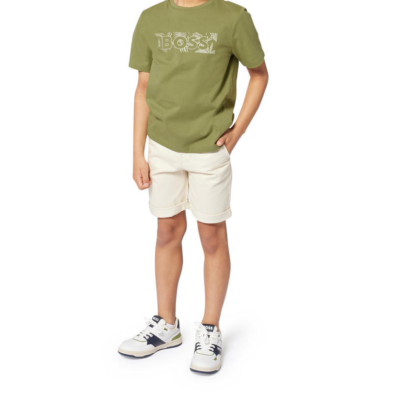 Bermuda chino foderati BOSS 
                        BAMBINO