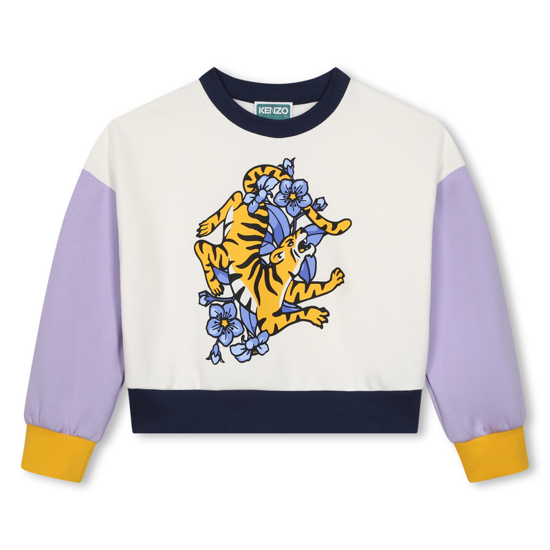 Multicolored Sweatshirt KENZO KIDS 
                        BAMBINA