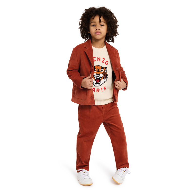 Corduroy Suit Jacket KENZO KIDS 
                        RAGAZZO