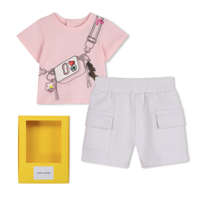 SET T-SHIRT E PANTALONCINI MARC JACOBS UNISEX