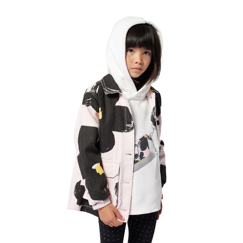 Felpa calda con cappuccio MARC JACOBS 
                        BAMBINA