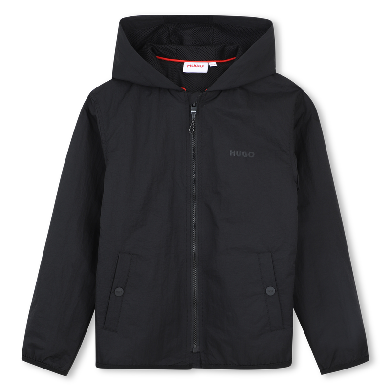 GIACCA A VENTO CON CAPPUCCIO HUGO 
                        RAGAZZO