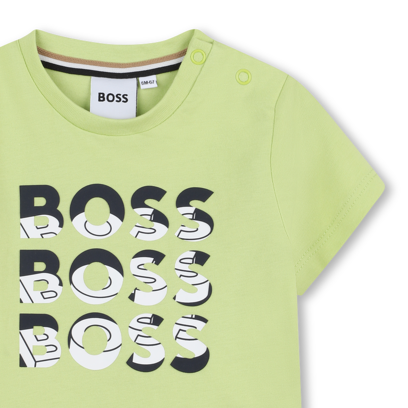 T-shirt a maniche corte BOSS 
                        RAGAZZO