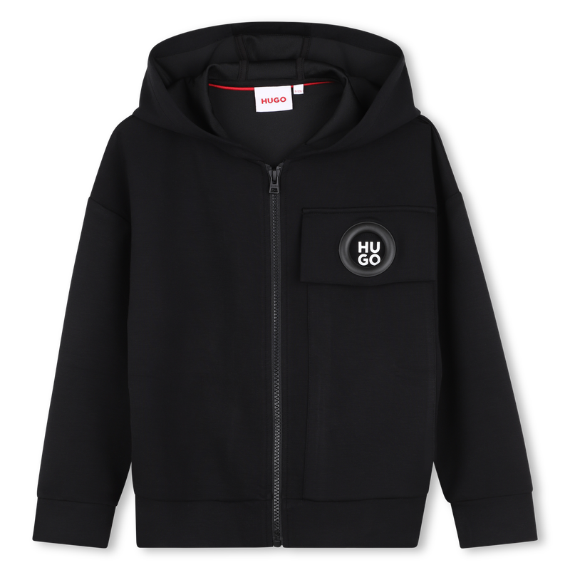 Cardigan con cappuccio HUGO 
                        BAMBINA