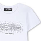T-shirt a maniche corte KARL LAGERFELD KIDS 
                    BAMBINA