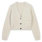 Cardigan in maglia con bottoni MICHAEL KORS 
                    BAMBINA