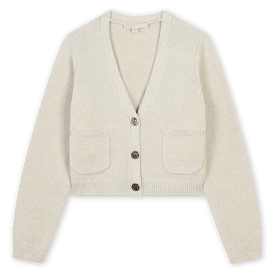 Cardigan in maglia con bottoni MICHAEL KORS BAMBINA