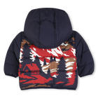 Giacca a vento con cappuccio TIMBERLAND 
                    RAGAZZO