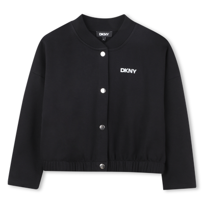 Cardigan in felpa DKNY BAMBINA