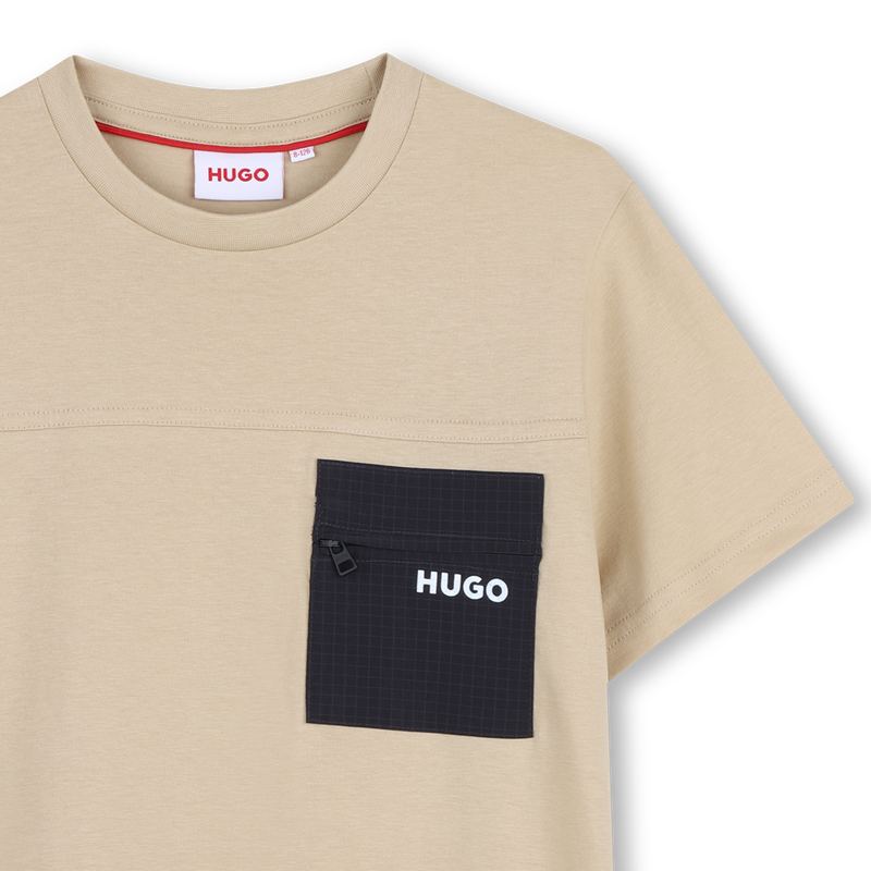 T-shirt a maniche corte HUGO 
                        RAGAZZO