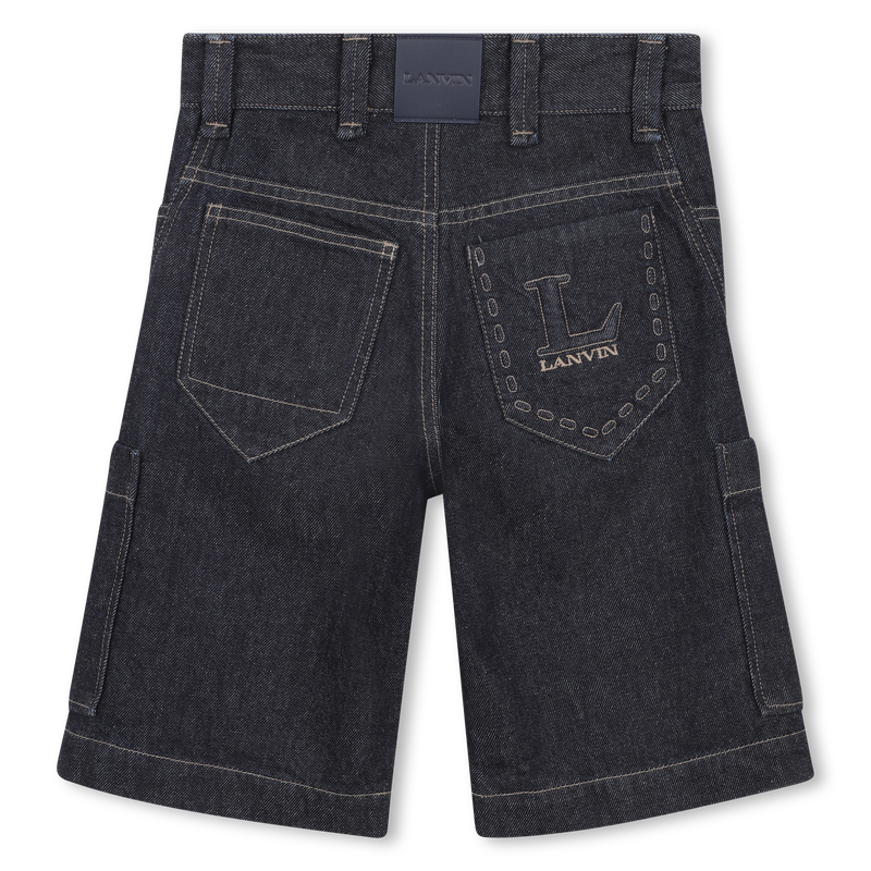BERMUDA IN DENIM LANVIN 
                        RAGAZZO