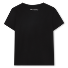 T-shirt a maniche corte KARL LAGERFELD KIDS 
                    BAMBINA