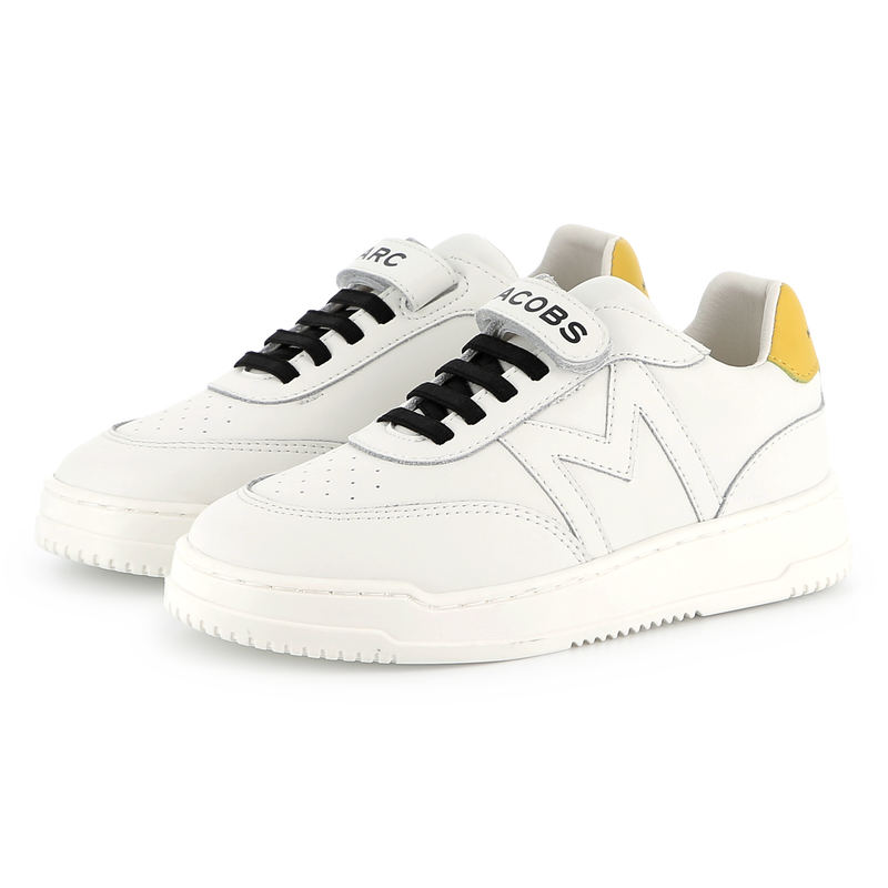 Sneakers in pelle a strappo MARC JACOBS 
                        RAGAZZO