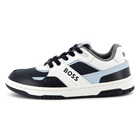 Sneakers stringate, MARINE, hi-res