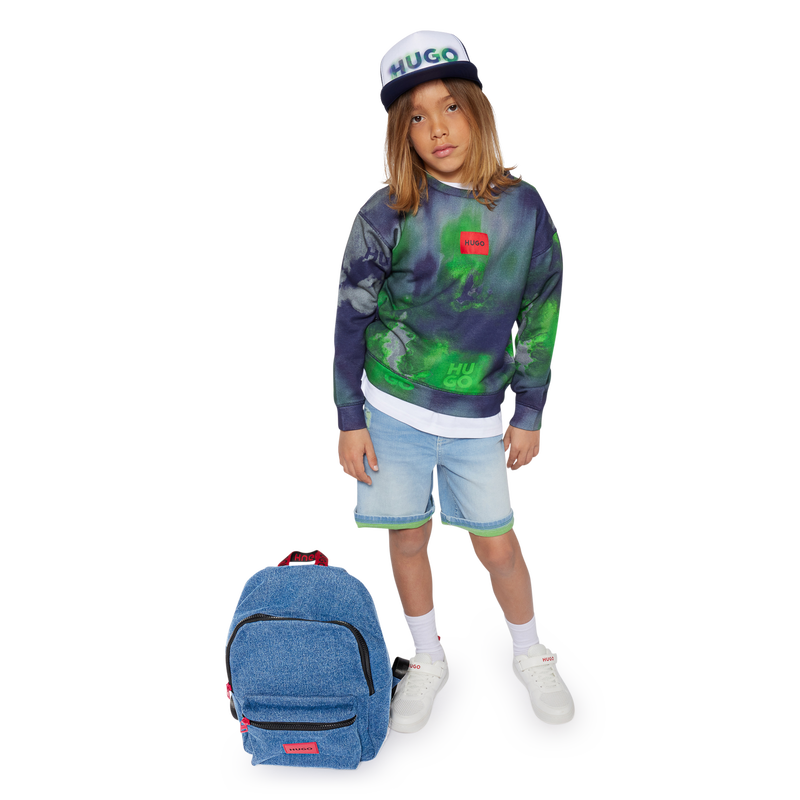 Sneakers stringate con velcro HUGO 
                    RAGAZZO