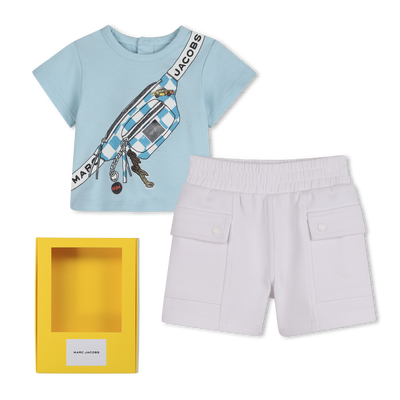 SET T-SHIRT E PANTALONCINI MARC JACOBS UNISEX