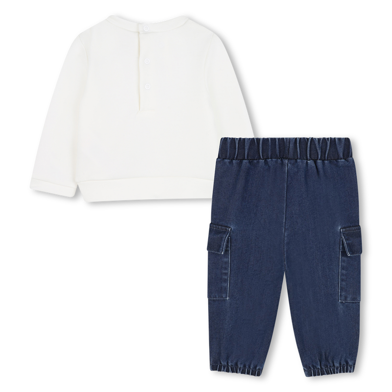 Set felpa e pantaloni MICHAEL KORS 
                        BAMBINA