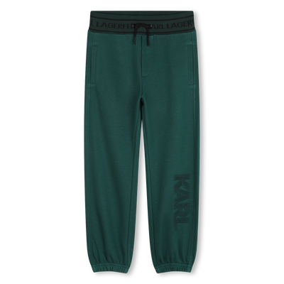Pantaloni da jogging in felpa KARL LAGERFELD KIDS RAGAZZO