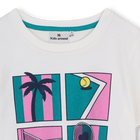 T-shirt manica corta KIDS AROUND 
                    BAMBINA