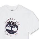 T-shirt logata a maniche corte TIMBERLAND 
                    RAGAZZO