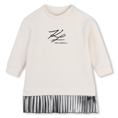 Abito a maniche lunghe KARL LAGERFELD KIDS BAMBINA