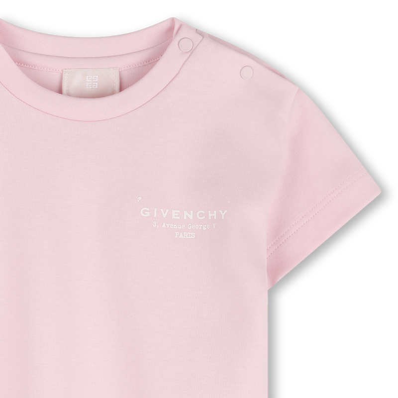 T-SHIRT A MANICHE CORTE GIVENCHY 
                        BAMBINA