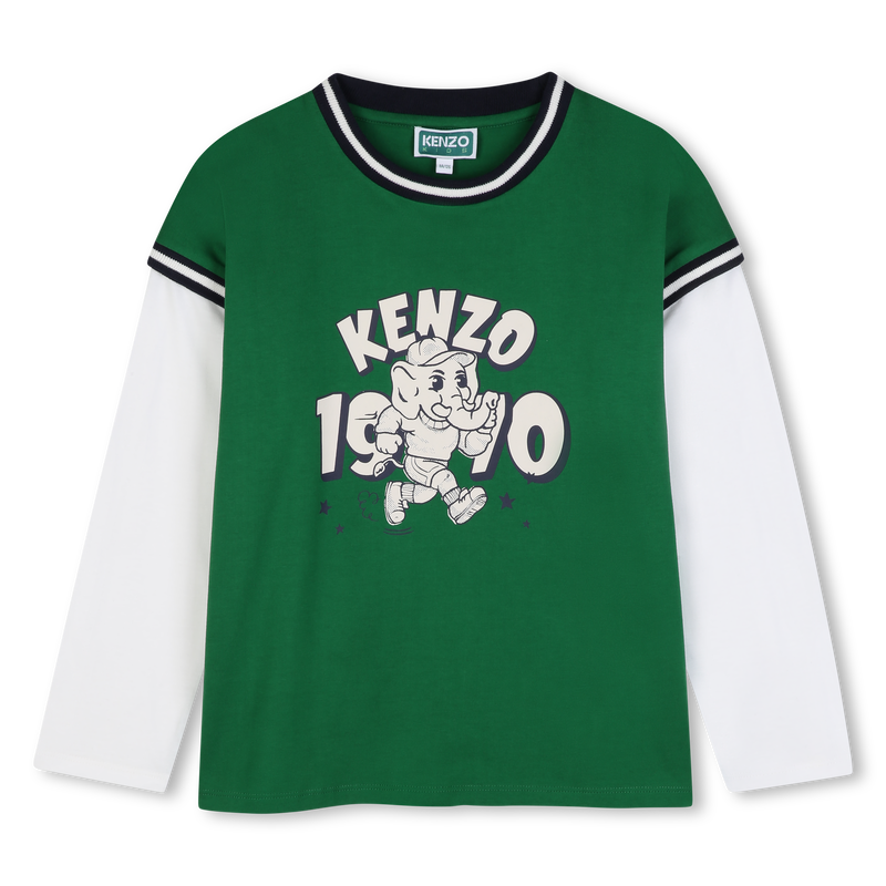 Maglietta a maniche lunghe KENZO KIDS 
                        RAGAZZO