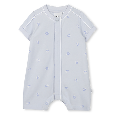 Tutina corta stampata BOSS RAGAZZO