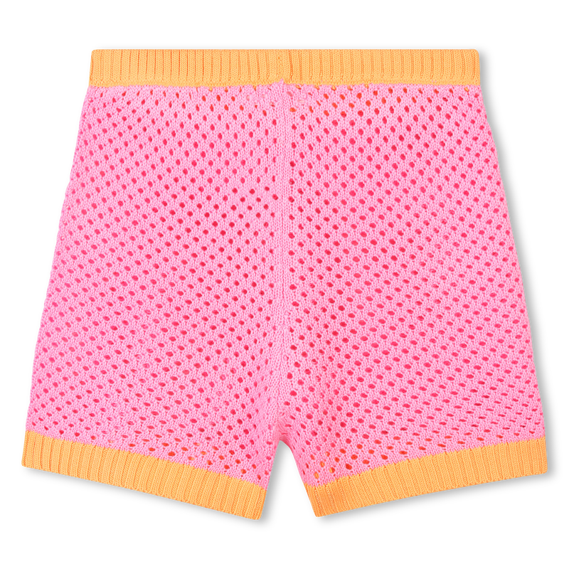 Shorts in maglia due colori BILLIEBLUSH 
                        BAMBINA