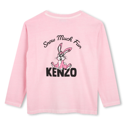 Maglietta a maniche lunghe KENZO KIDS BAMBINA