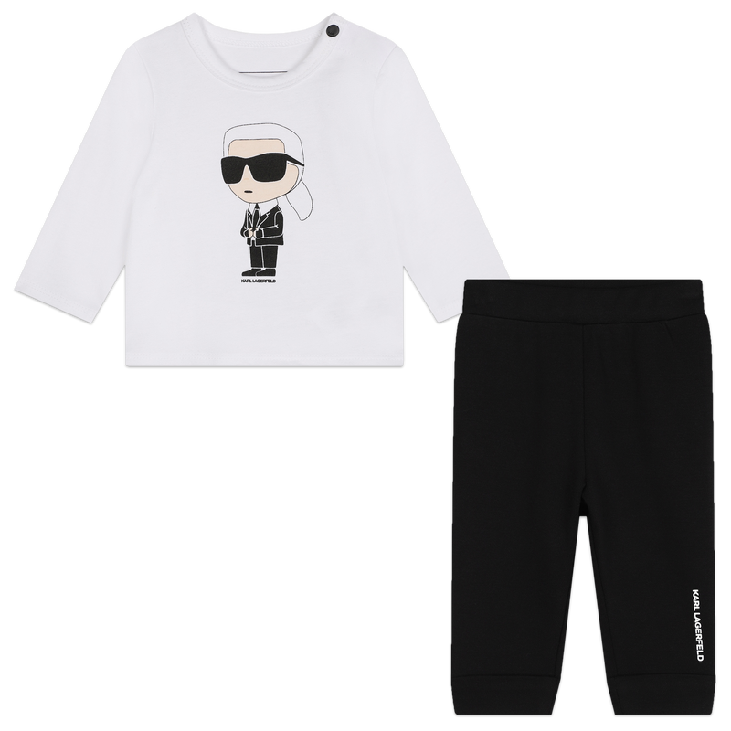 Set t-shirt e boxer KARL LAGERFELD KIDS 
                        RAGAZZO