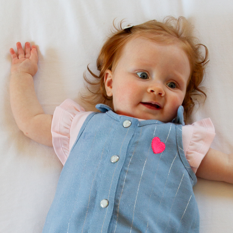 TUTA IN COTONE BILLIEBLUSH 
                        BAMBINA