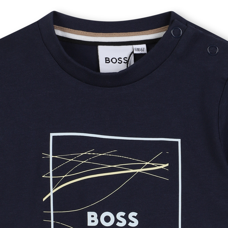 T-shirt a maniche corte BOSS 
                        RAGAZZO