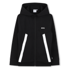 Cardigan con cappuccio BOSS 
                    RAGAZZO