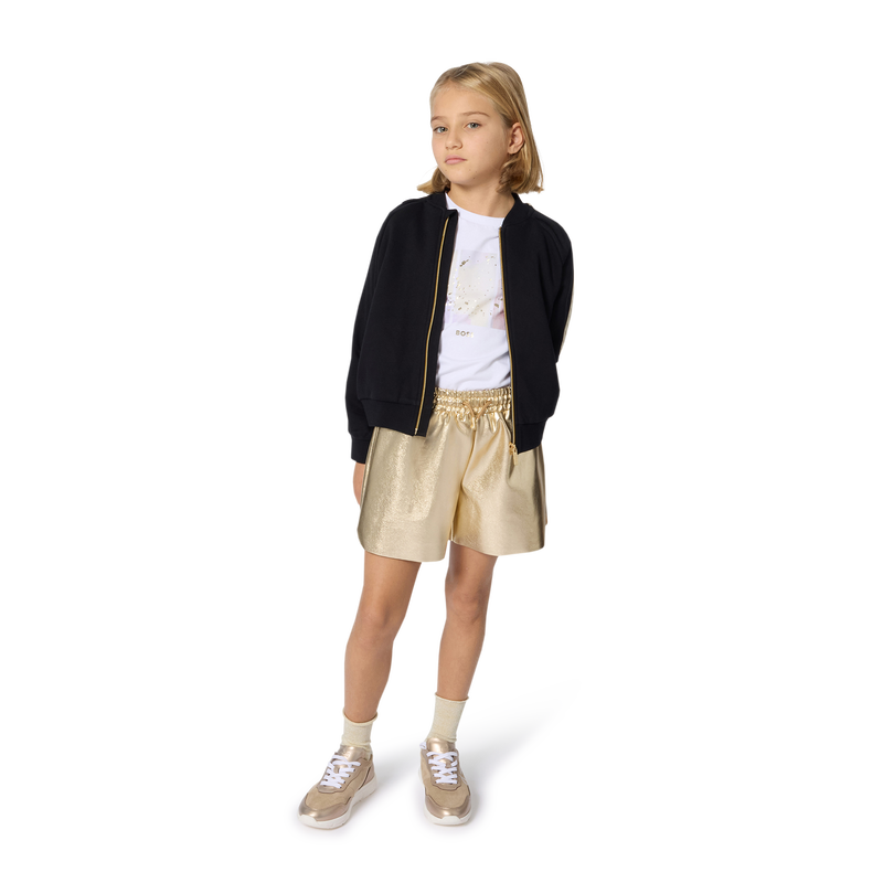 Pantaloncini finti dorati BOSS 
                        BAMBINA
