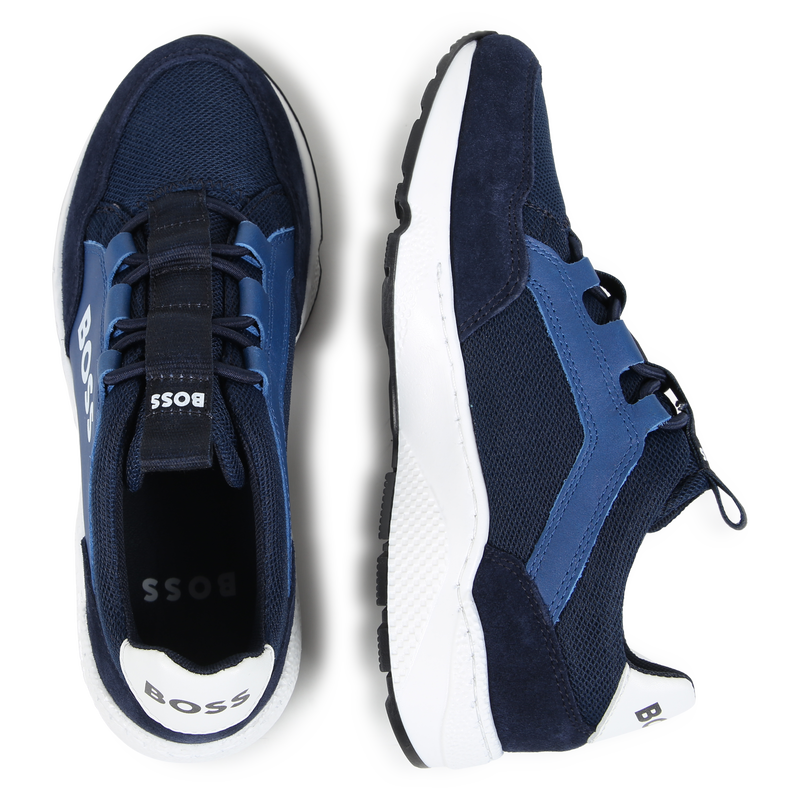 Sneakers lacci elasticizzati BOSS 
                        RAGAZZO