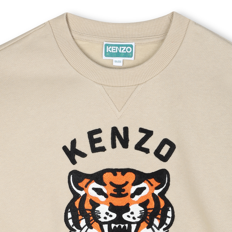 Felpa in pile non garzato KENZO KIDS 
                        RAGAZZO
