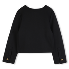 Cardigan con bottoni dorati GIVENCHY 
                    BAMBINA