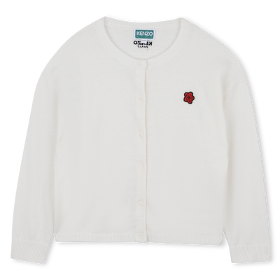 Cardigan in maglia KENZO KIDS BAMBINA