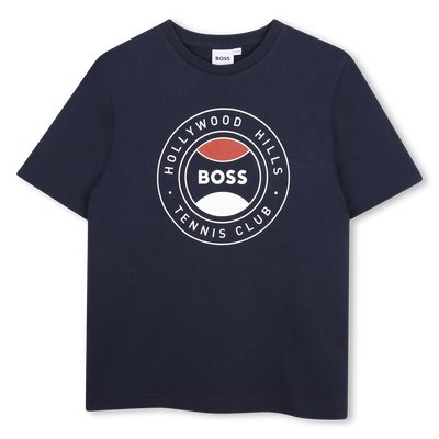 T-SHIRT A MANICHE CORTE BOSS RAGAZZO