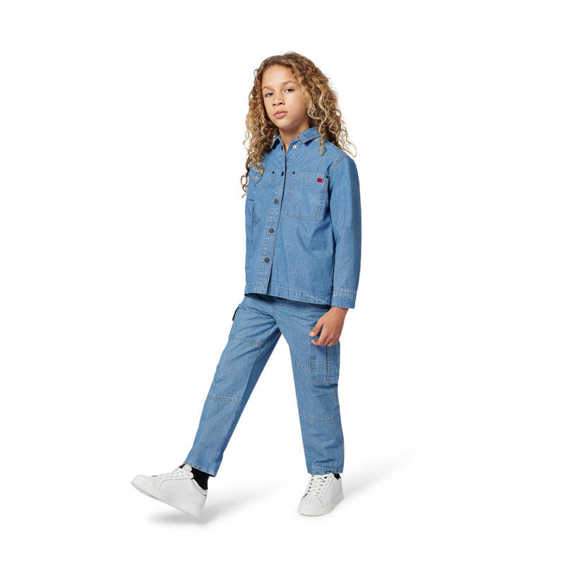 Pantaloni in denim HUGO 
                        RAGAZZO