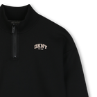 Felpa reversibile DKNY 
                    BAMBINO