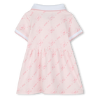 Abito stampato con collo polo BOSS 
                    BAMBINA