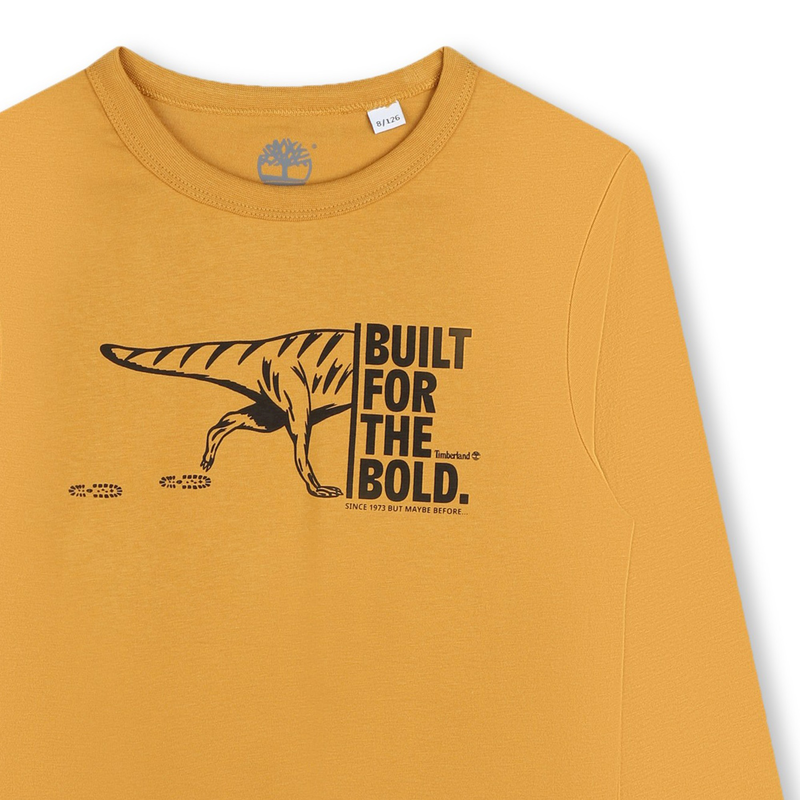 T-shirt con stampa e messaggio TIMBERLAND 
                        RAGAZZO