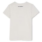 T-shirt a maniche corte KARL LAGERFELD KIDS 
                    BAMBINA