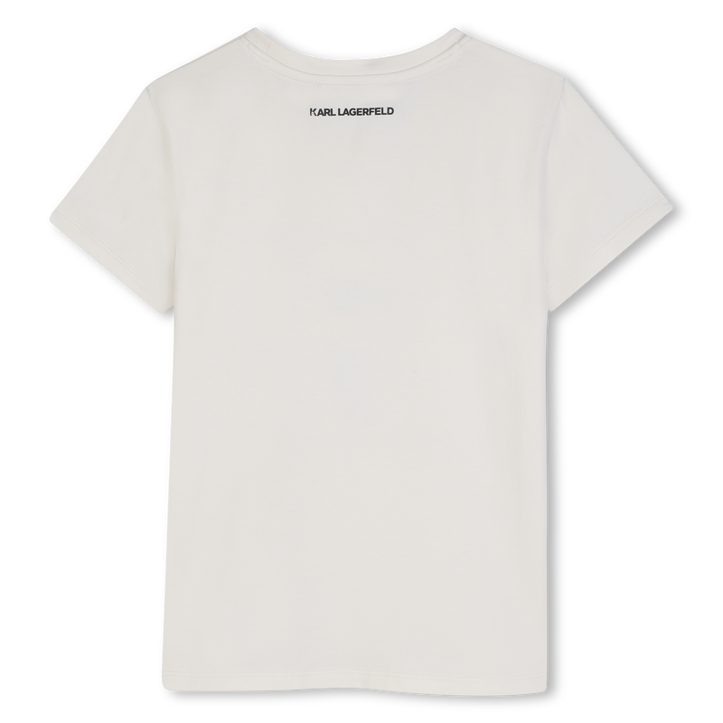 T-shirt a maniche corte KARL LAGERFELD KIDS 
                        BAMBINA