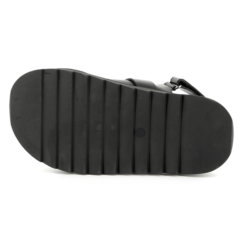 Sandali di cuoio con fibbia MARC JACOBS 
                        RAGAZZO