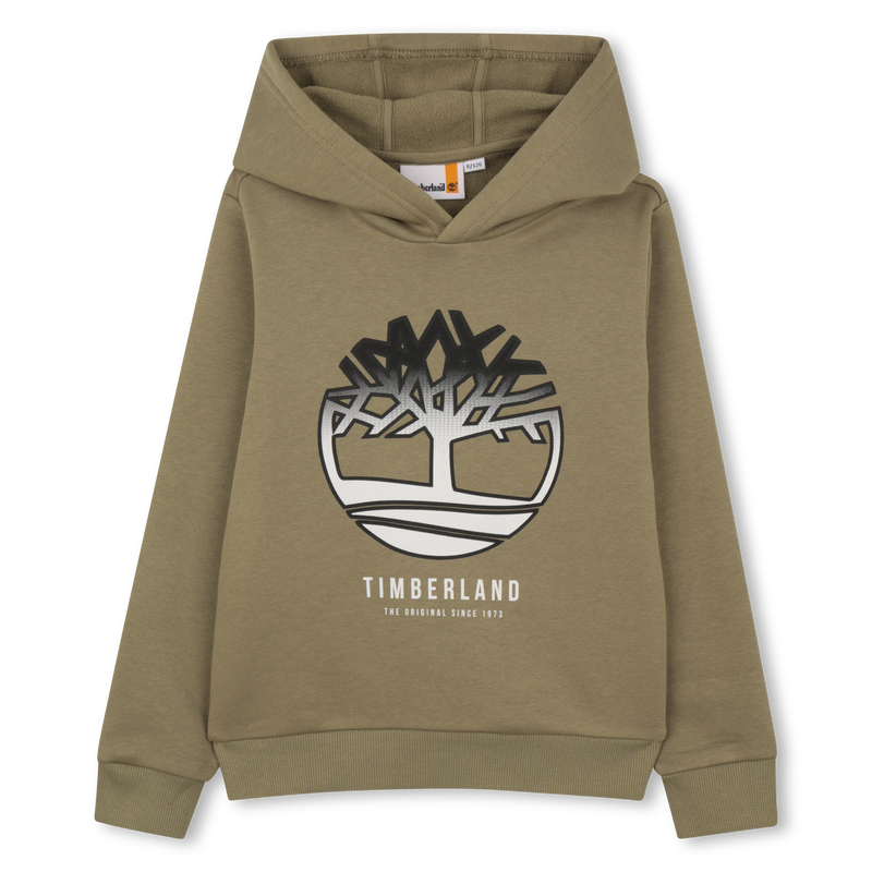 FELPA CON CAPPUCCIO TIMBERLAND 
                        RAGAZZO