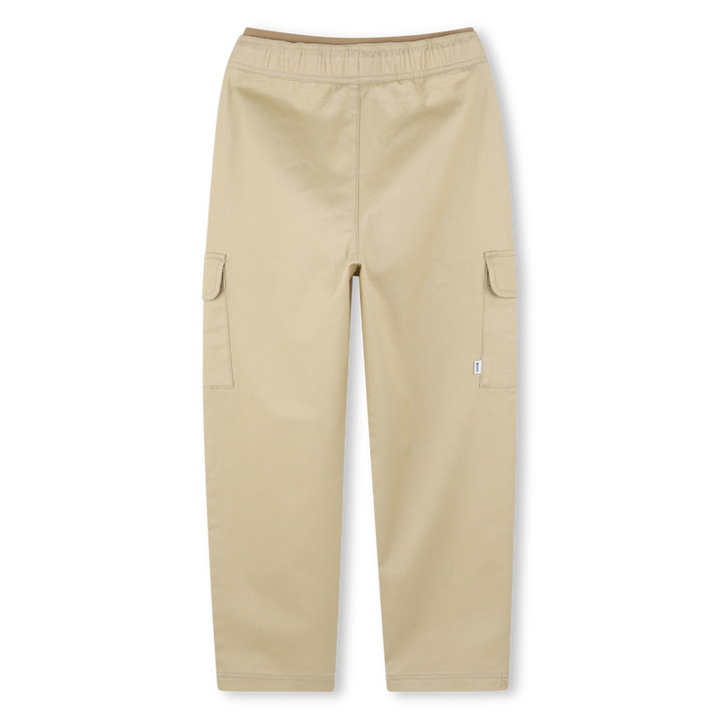 Pantaloni con tasche in twill BOSS 
                        RAGAZZO